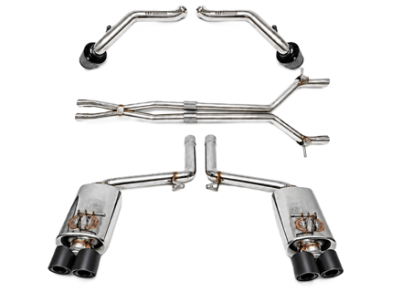 Fabspeed Exhaust Performance Package, Satin Black WITHOUT ECU Upgrade. Porsche 970 Panamera S (2010-2013) - 97004420010 - FS.POR.970S.COMPAI, FS.POR.970S.XP, FS.POR.970S.MAXB